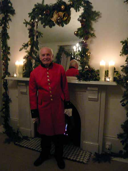 A Victorian Evening - the flat decorated for Christmas